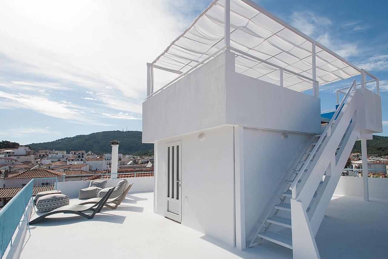 Capolavoro, Boutique Apartment With Unique Rooftop Skiathos Town Luaran gambar
