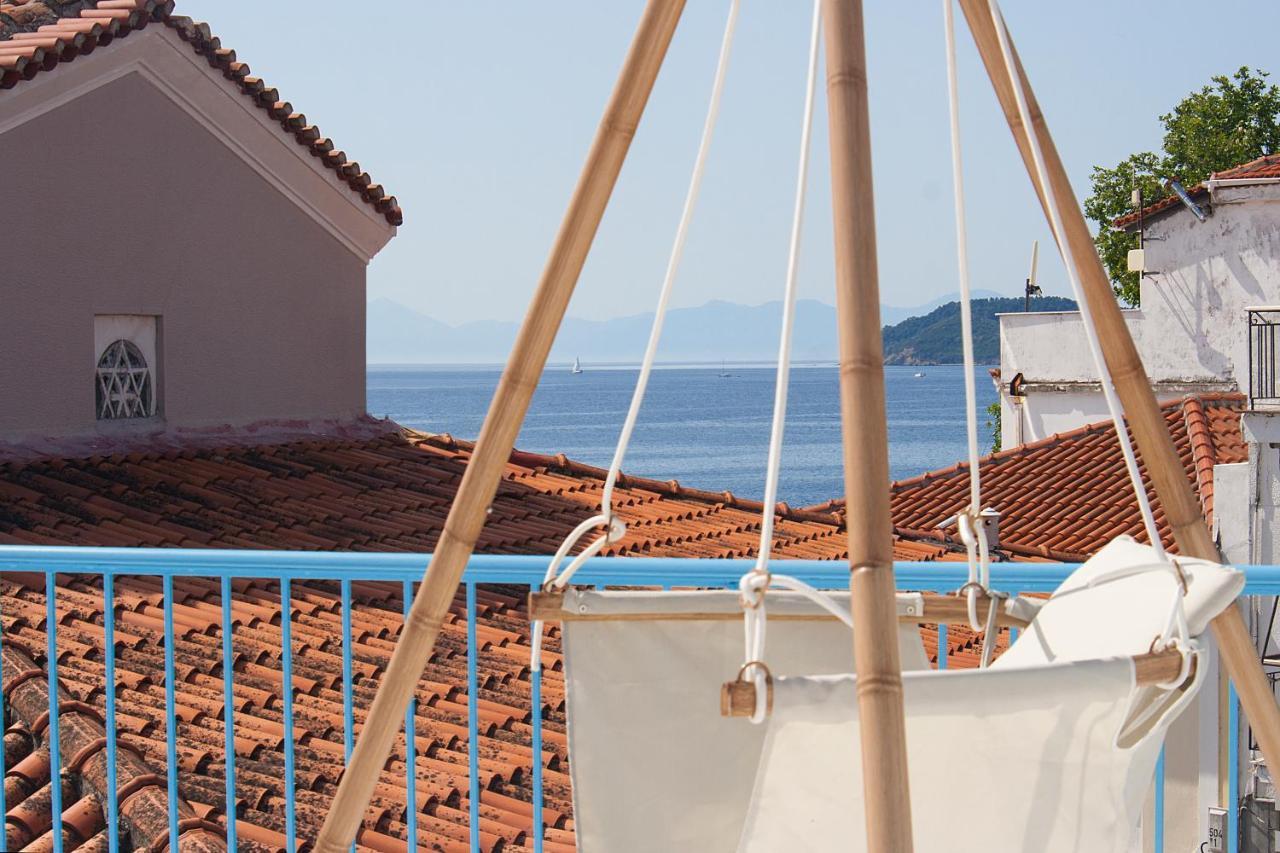 Capolavoro, Boutique Apartment With Unique Rooftop Skiathos Town Luaran gambar