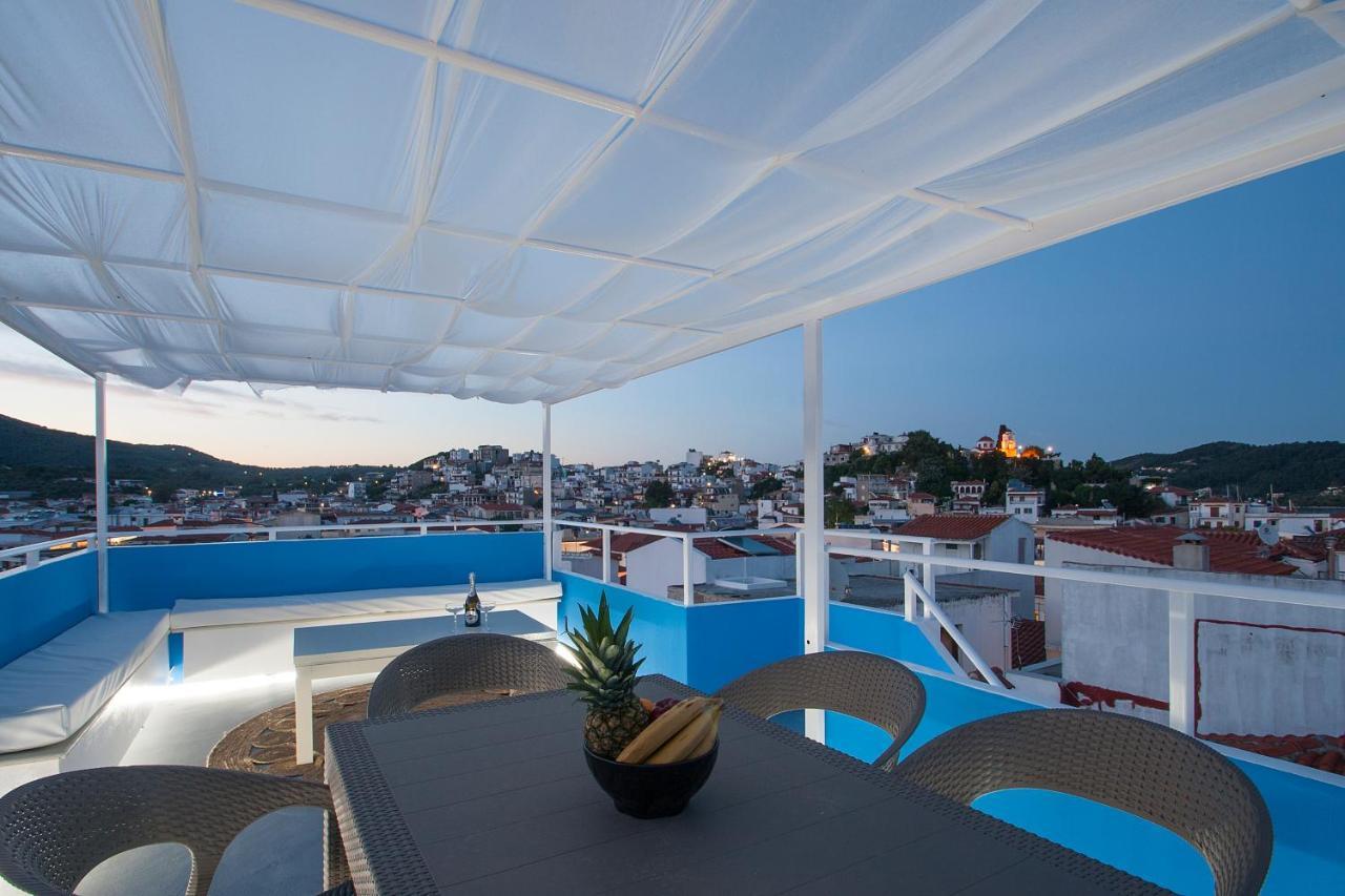 Capolavoro, Boutique Apartment With Unique Rooftop Skiathos Town Luaran gambar