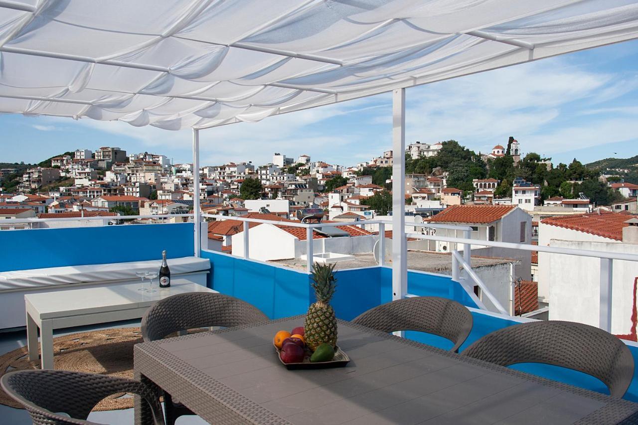 Capolavoro, Boutique Apartment With Unique Rooftop Skiathos Town Luaran gambar