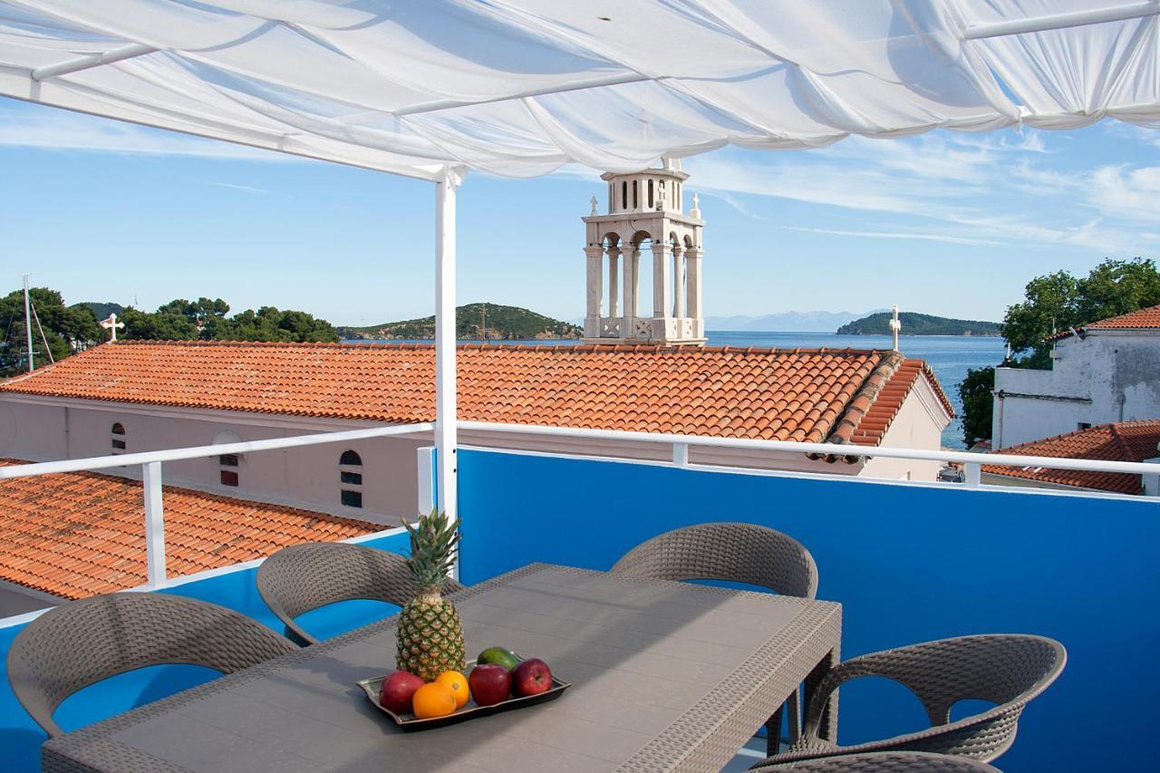 Capolavoro, Boutique Apartment With Unique Rooftop Skiathos Town Luaran gambar