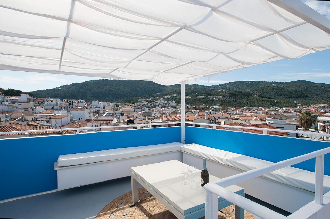 Capolavoro, Boutique Apartment With Unique Rooftop Skiathos Town Luaran gambar