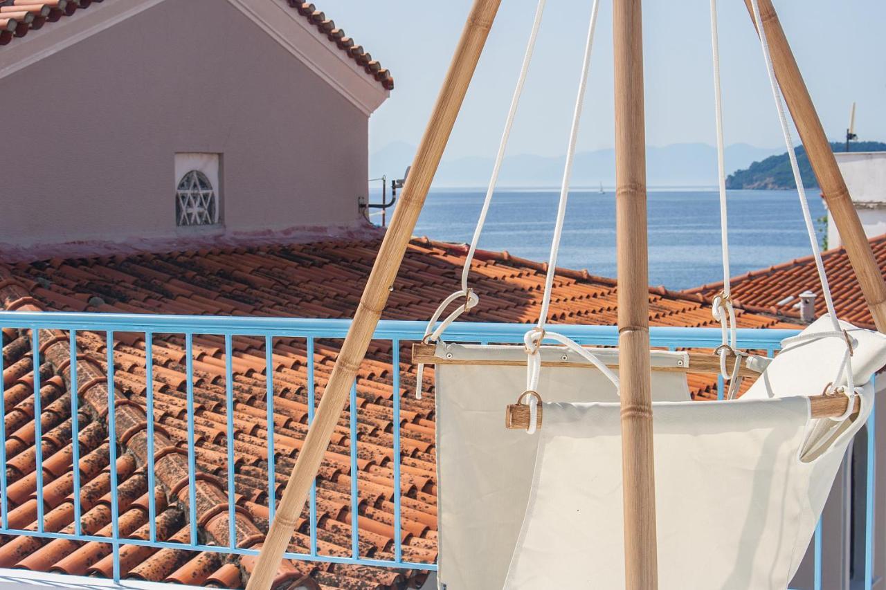 Capolavoro, Boutique Apartment With Unique Rooftop Skiathos Town Luaran gambar