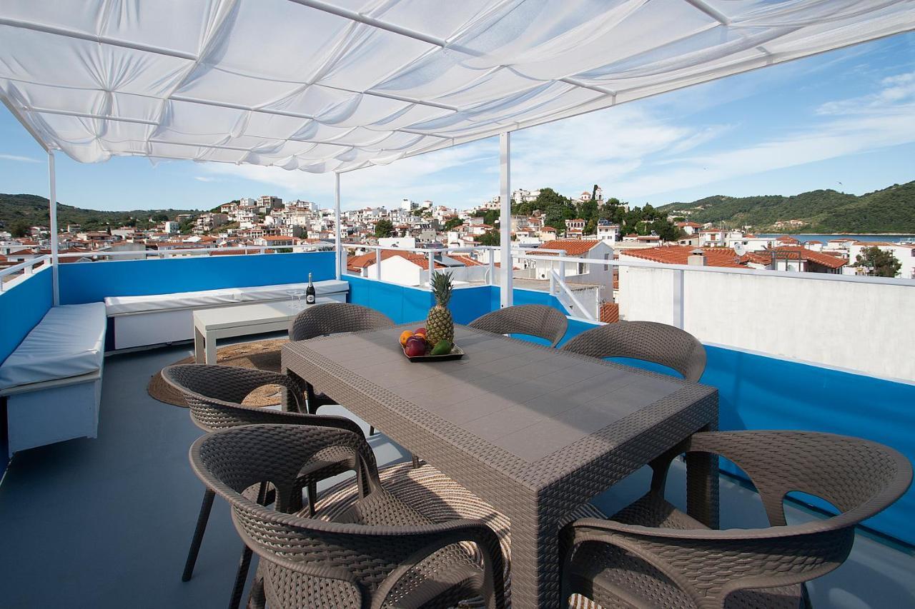 Capolavoro, Boutique Apartment With Unique Rooftop Skiathos Town Luaran gambar