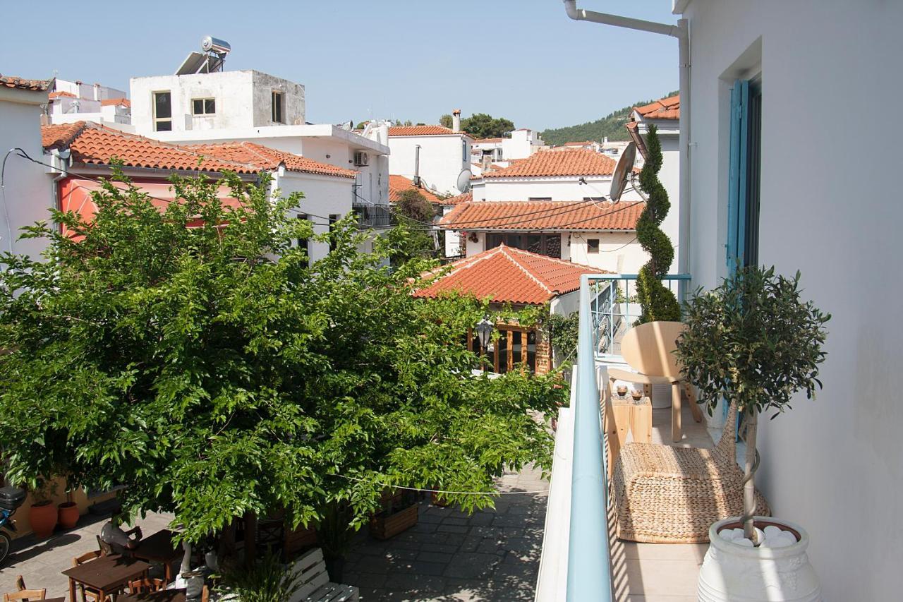 Capolavoro, Boutique Apartment With Unique Rooftop Skiathos Town Luaran gambar