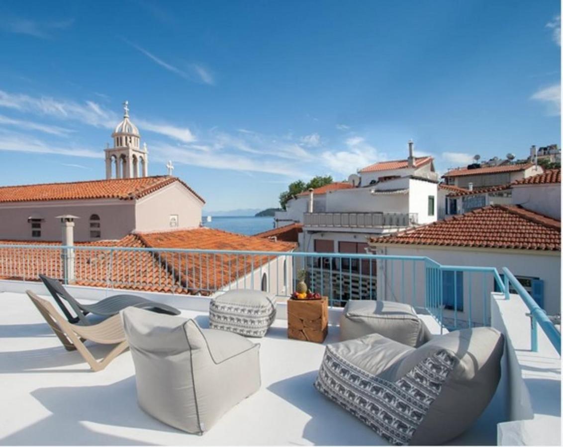 Capolavoro, Boutique Apartment With Unique Rooftop Skiathos Town Luaran gambar